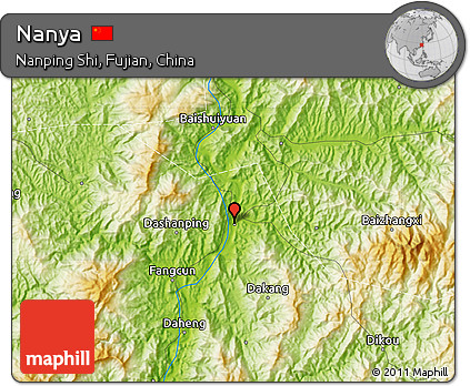 Physical Map of Nanya