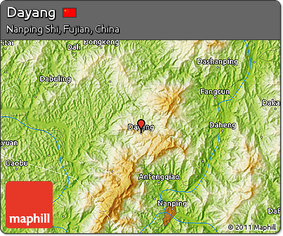 Physical Map of Dayang