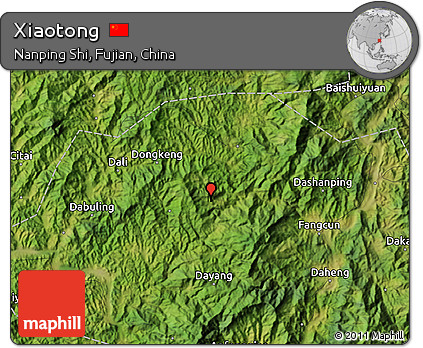 Satellite Map of Xiaotong