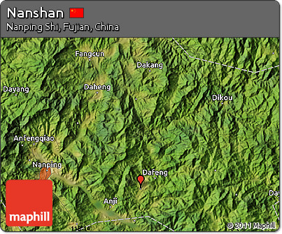 Satellite Map of Nanshan