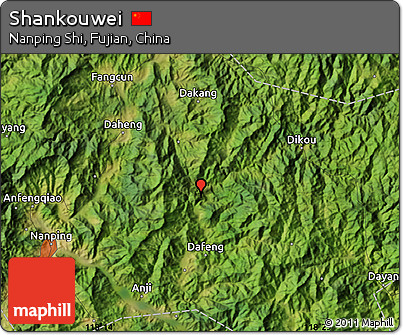 Satellite Map of Shankouwei