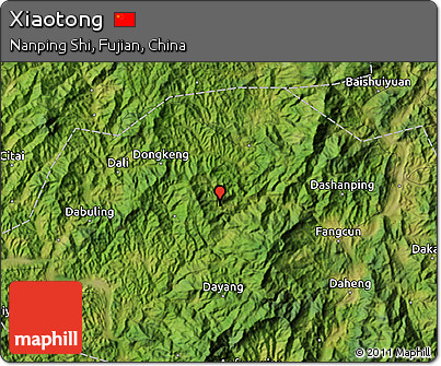 Satellite Map of Xiaotong