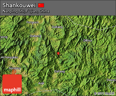 Satellite Map of Shankouwei
