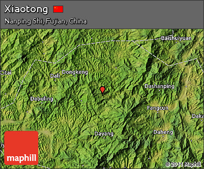 Satellite Map of Xiaotong