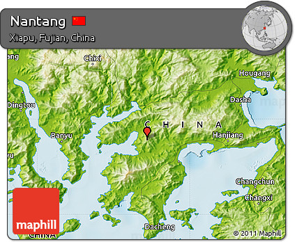 Physical Map of Nantang