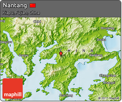Physical Map of Nantang