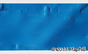 Physical 3D Map of the area around 26° 50' 27" N, 168° 22' 30" E