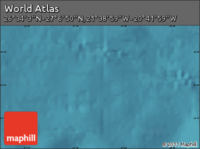 Satellite Map of the Area around 26° 50' 27" N, 21° 10' 29" W