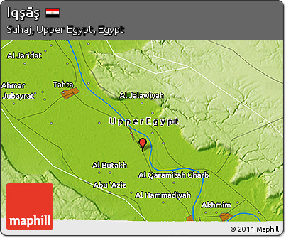 Physical 3D Map of Iqşāş