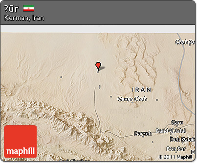 Satellite 3D Map of Ḩūr