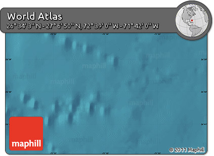 Satellite Map of the Area around 26° 50' 27" N, 72° 10' 30" W
