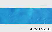 Shaded Relief Panoramic Map of the area around 26° 50' 27" N, 74° 43' 29" W