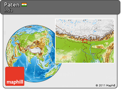 Physical Location Map of Paten