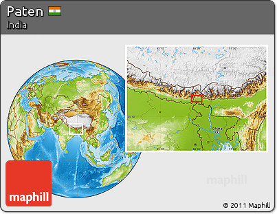 Physical Location Map of Paten