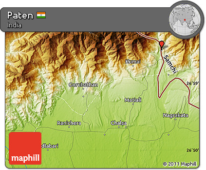 Physical Map of Paten