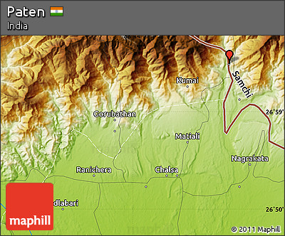 Physical Map of Paten