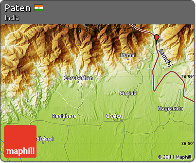 Physical Map of Paten