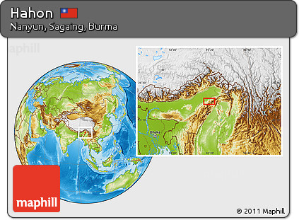 Physical Location Map of Hahon