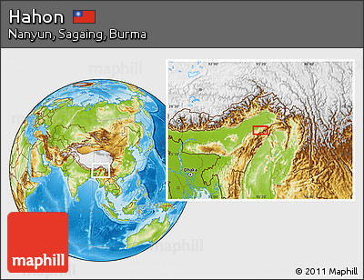 Physical Location Map of Hahon