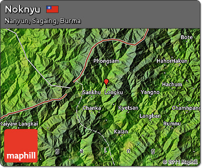 Satellite Map of Noknyu