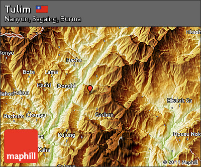 Physical 3D Map of Tulim