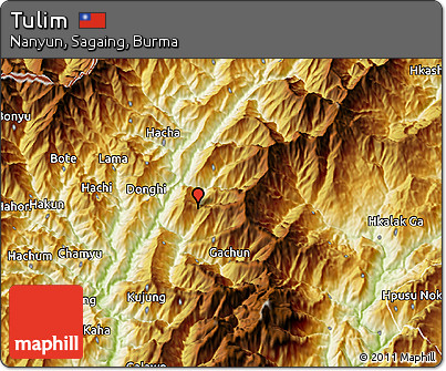 Physical 3D Map of Tulim
