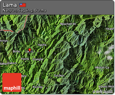 Satellite 3D Map of Lama
