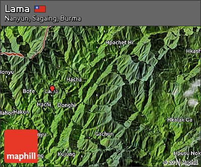 Satellite 3D Map of Lama