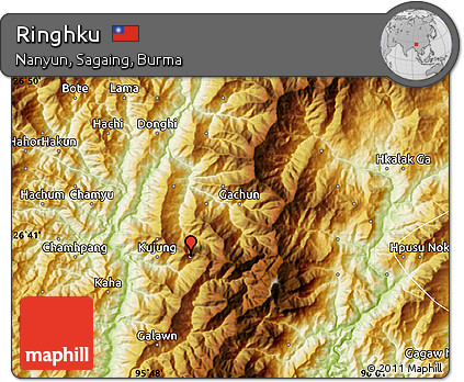 Physical Map of Ringhku