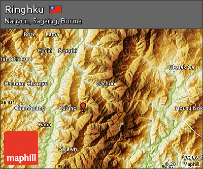 Physical Map of Ringhku