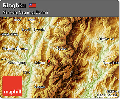 Physical Map of Ringhku