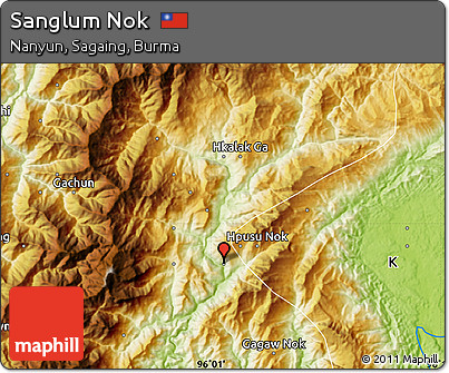 Physical Map of Sanglum Nok