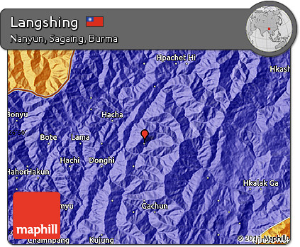 Political Map of Langshing