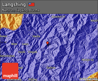 Political Map of Langshing