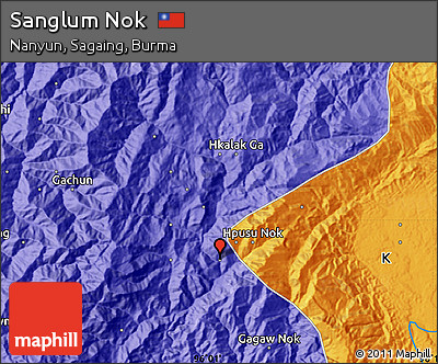 Political Map of Sanglum Nok