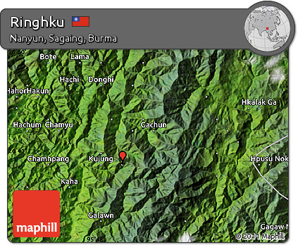 Satellite Map of Ringhku