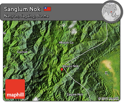 Satellite Map of Sanglum Nok