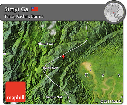 Satellite Map of Simyi Ga