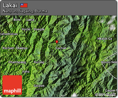 Satellite Map of Lakai