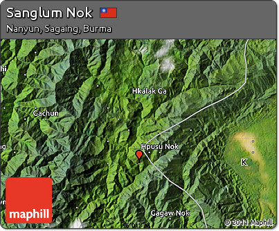 Satellite Map of Sanglum Nok