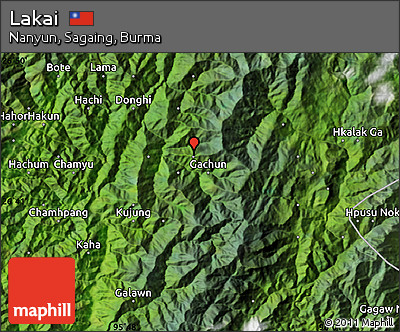 Satellite Map of Lakai