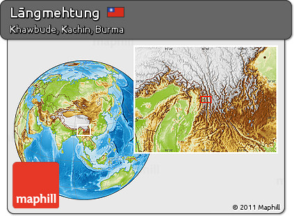 Physical Location Map of Lāngmehtung