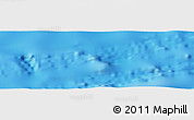 Physical Panoramic Map of the area around 26° 1' 26" S, 108° 43' 29" W