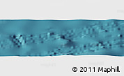 Satellite Panoramic Map of the area around 26° 1' 26" S, 108° 43' 29" W