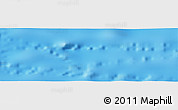 Physical Panoramic Map of the area around 26° 1' 26" S, 113° 49' 29" W