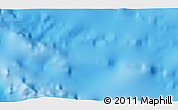 Physical 3D Map of the area around 26° 1' 26" S, 114° 40' 30" W
