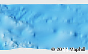 Shaded Relief 3D Map of the area around 26° 1' 26" S, 114° 40' 30" W