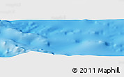 Physical Panoramic Map of the area around 26° 1' 26" S, 114° 40' 30" W