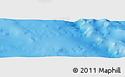 Shaded Relief Panoramic Map of the area around 26° 1' 26" S, 115° 31' 30" W