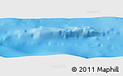 Physical Panoramic Map of the area around 26° 1' 26" S, 116° 22' 30" W